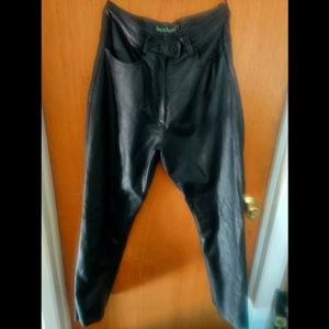 Harve Bernard leather pants